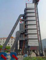 新型環抱式環保節能型糧食烘干塔150T